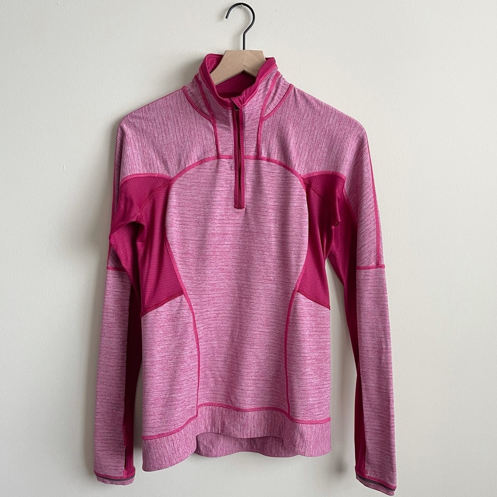 Lululemon Athletica Raspberry Athletic Pullover